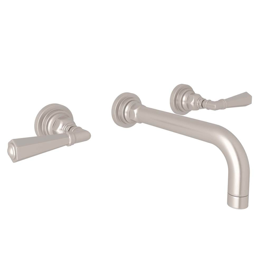 Rohl - San GiovanniE Wall Mount Lavatory Faucet Trim - Satin Nickel