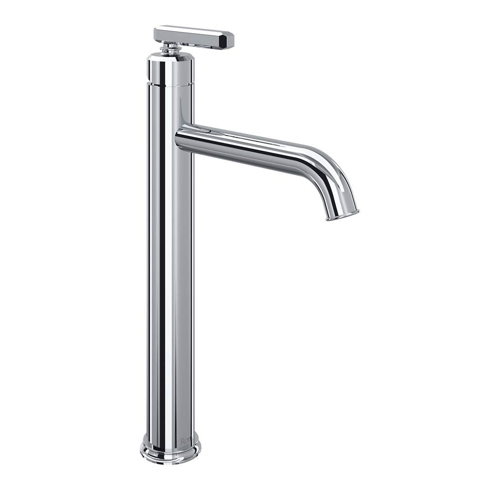 Rohl - ApothecaryE Single Handle Tall Lavatory Faucet - Polished Chrome