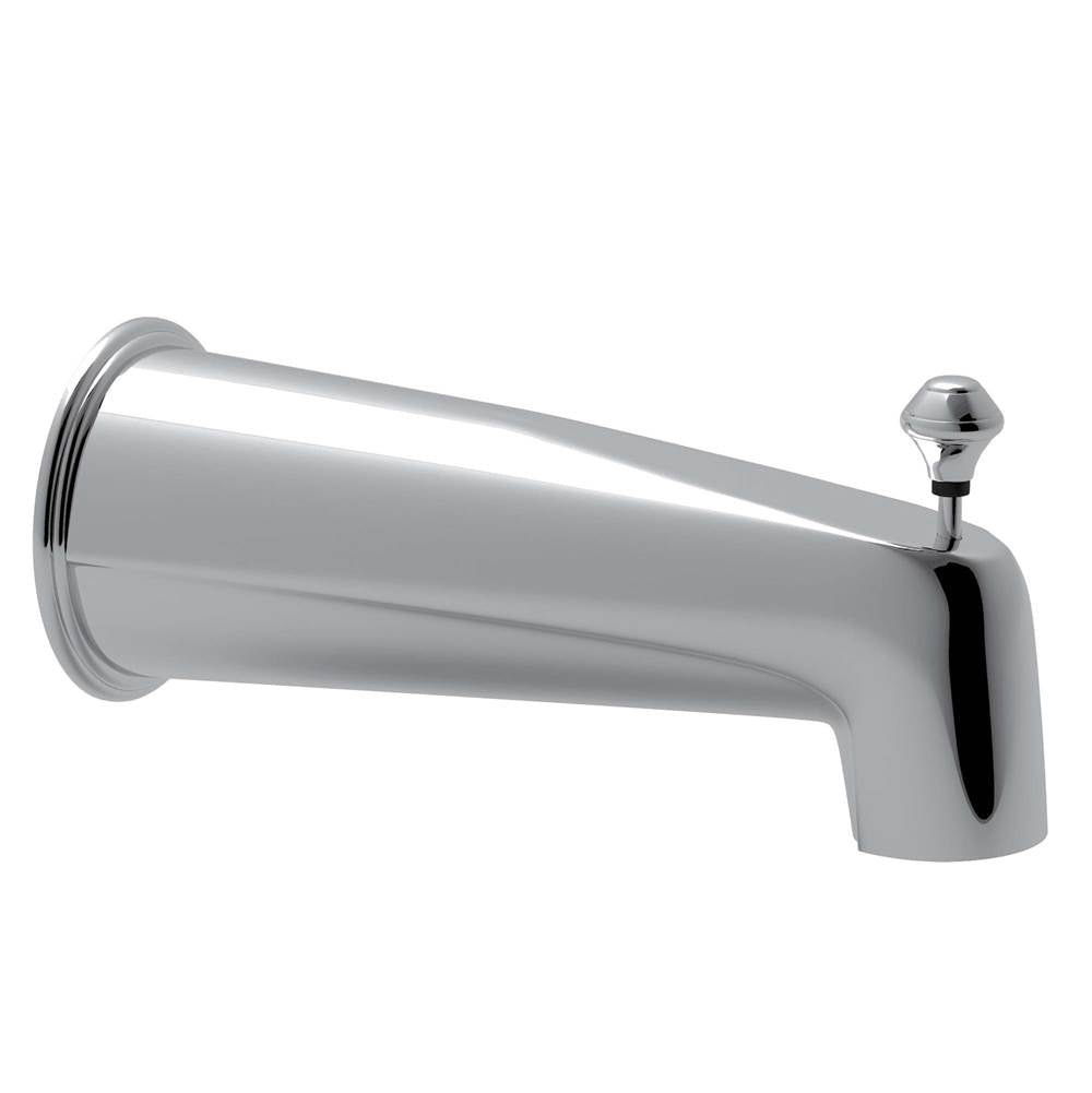 Rohl - Wall Mount Tub Spout With Diverter - Polished Chrome