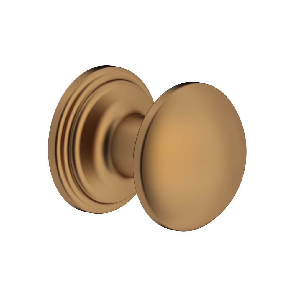 Rohl - Small Button Drawer Pull Knobs - Set of 5 - English Bronze