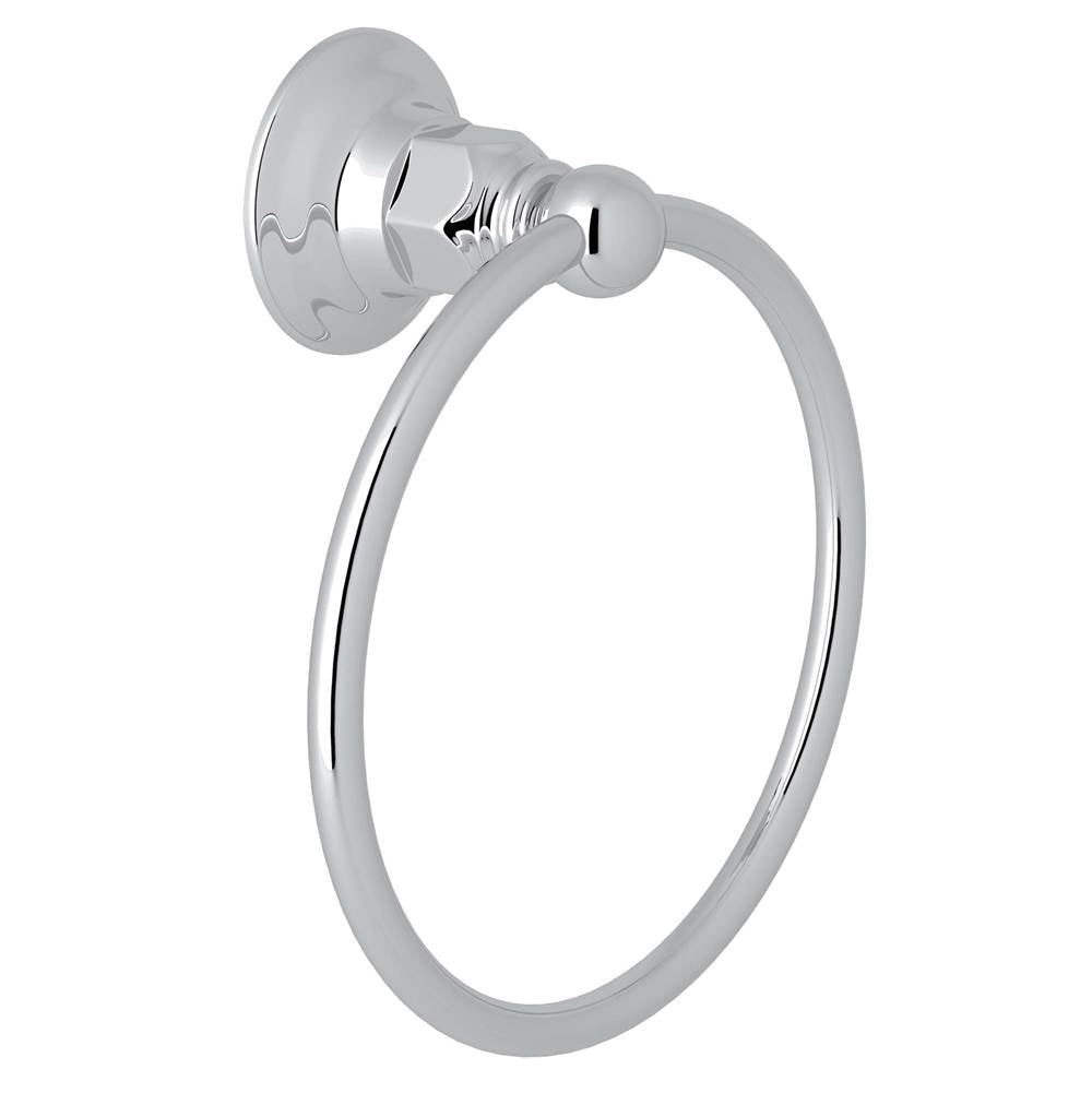 Rohl - Towel Ring - Polished Chrome