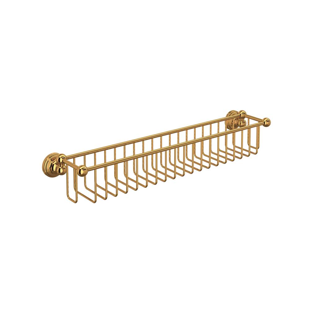 Rohl - 20'' Bottle Basket - English Gold