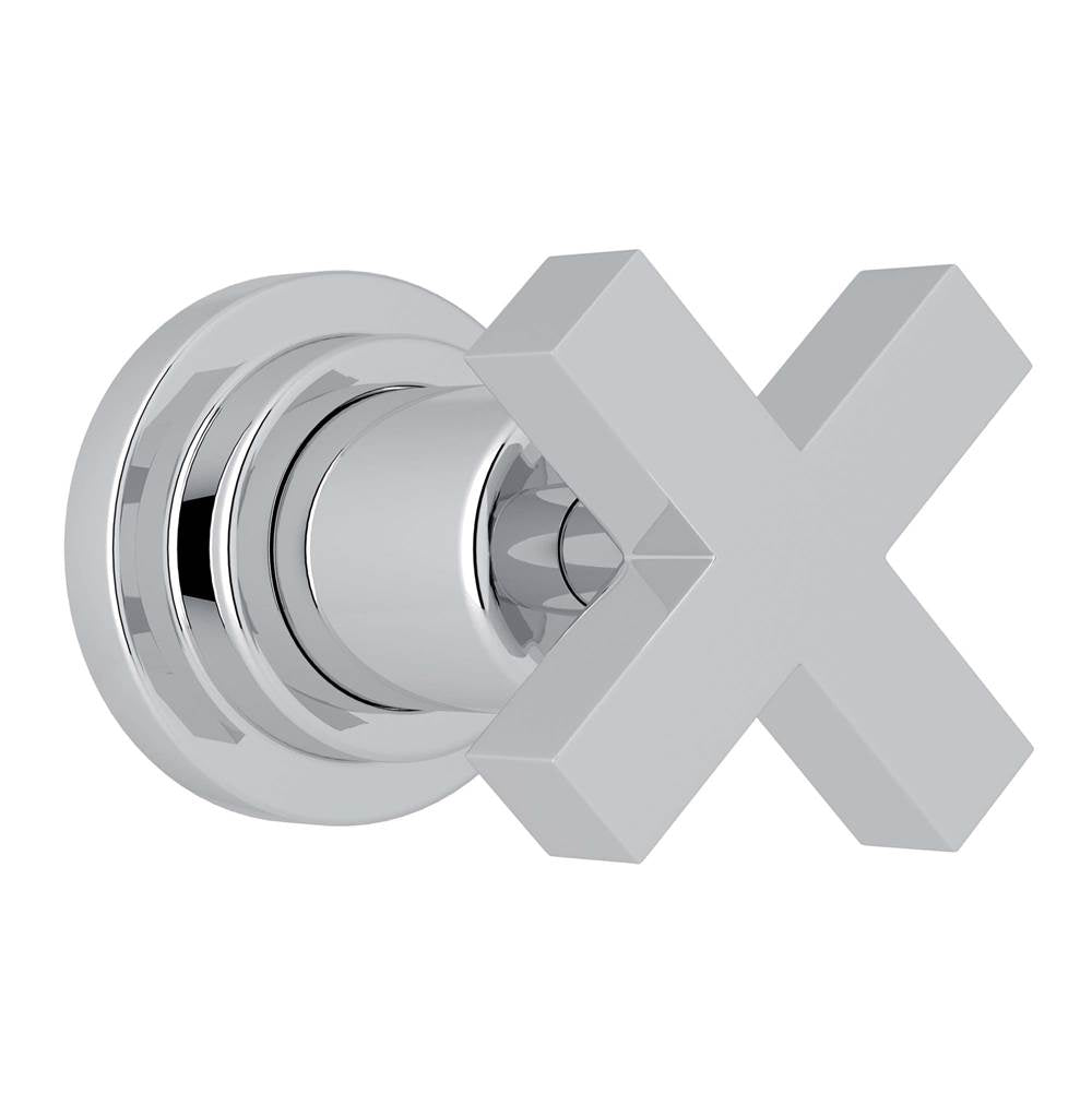 Rohl - Lombardia Trim For Volume Control And Diverter - Polished Chrome