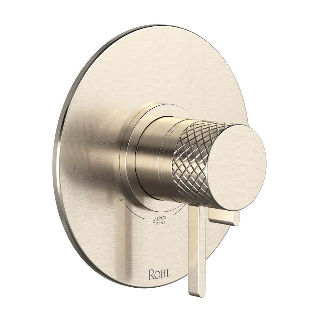 Rohl - TenerifeE 1/2'' Therm & Pressure Balance Trim With 2 Functions - Satin Nickel