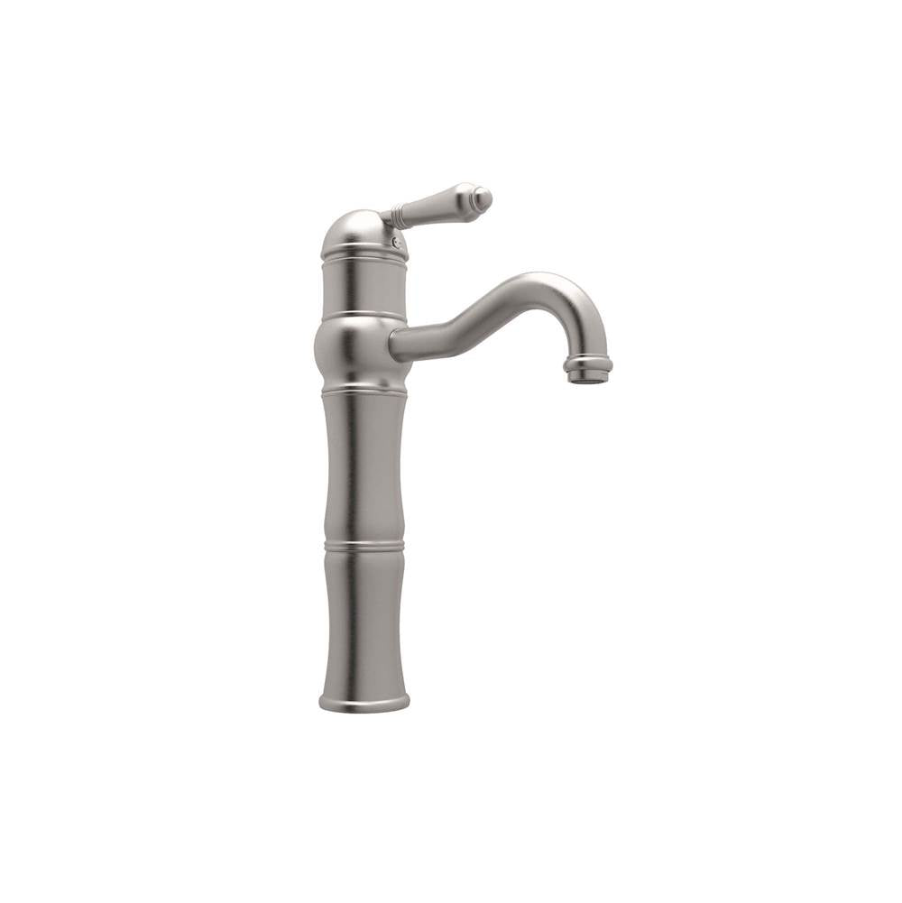 Rohl - Acqui Single Handle Tall Lavatory Faucet - Satin Nickel