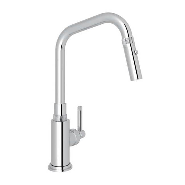 Rohl - CampoE Pull-Down Kitchen Faucet - Polished Chrome