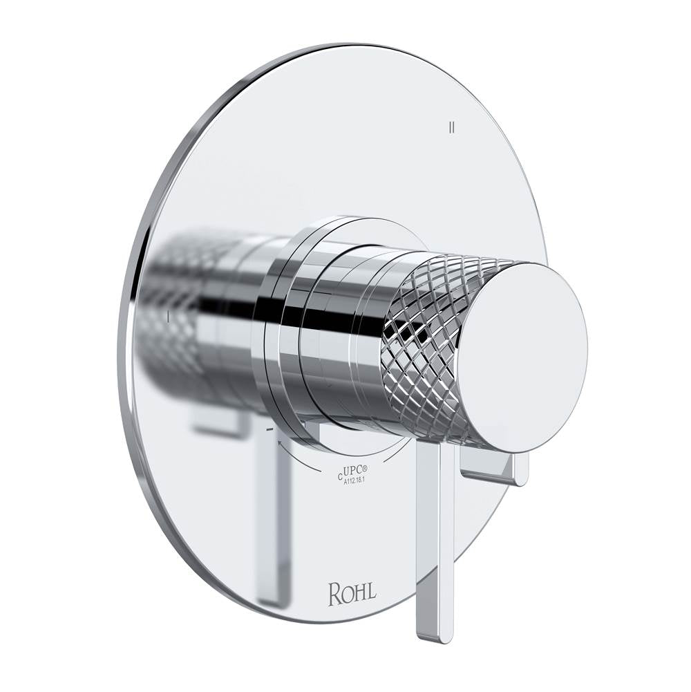 Rohl - TenerifeE 1/2'' Therm & Pressure Balance Trim With 5 Functions - Polished Chrome