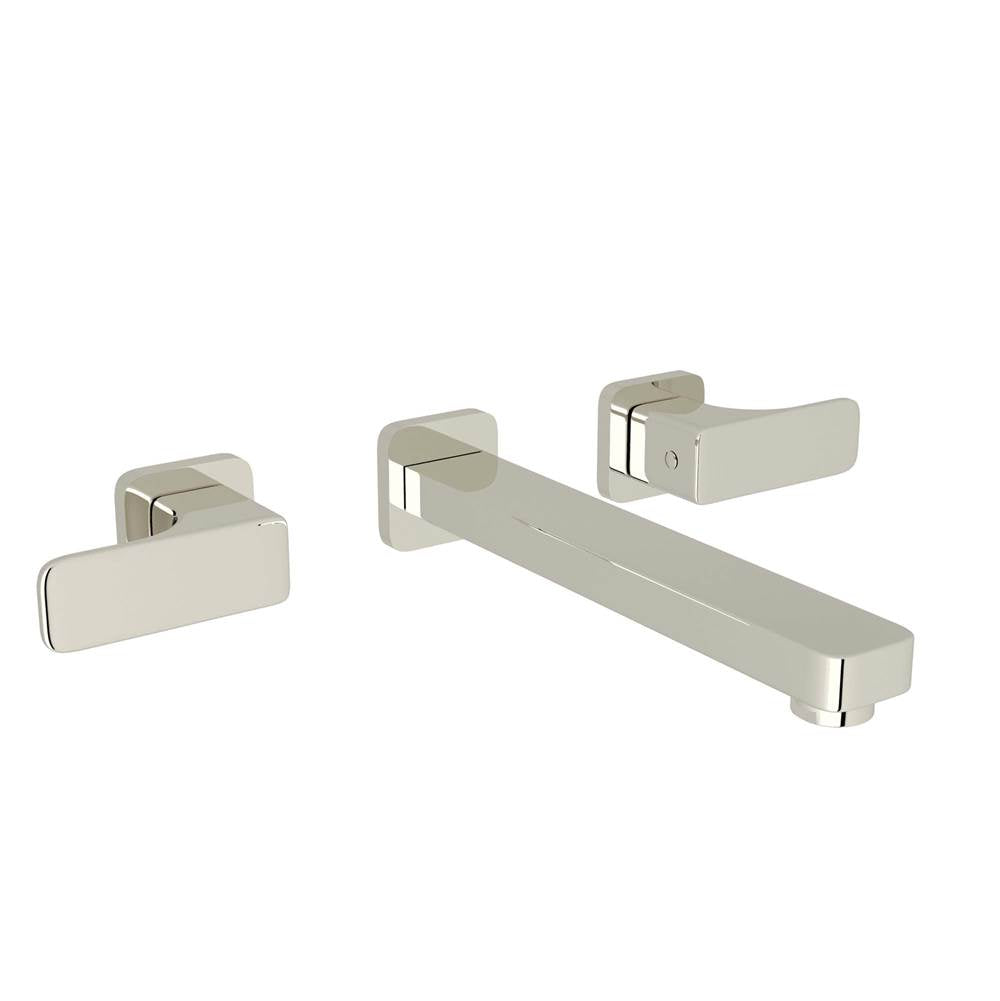 Rohl - QuartileE Wall Mount Lavatory Faucet Trim - Polished Nickel