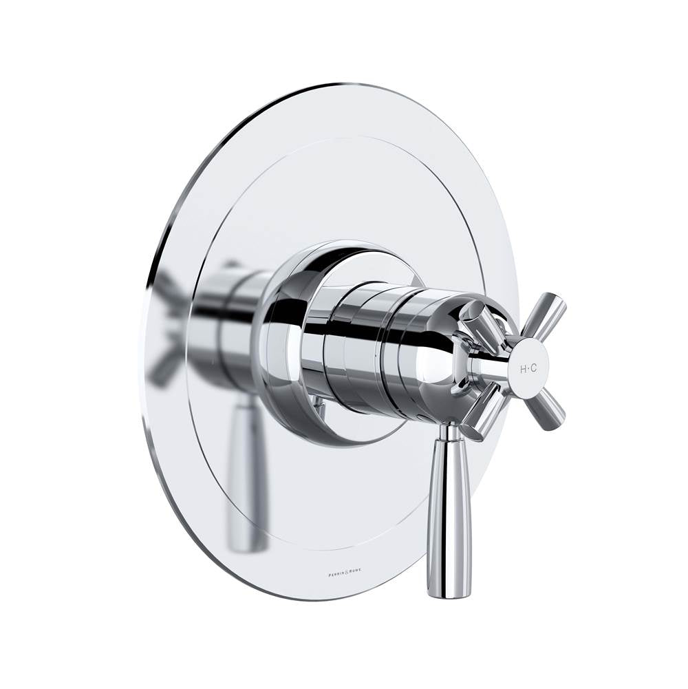 Rohl - HolbornE 1/2'' Therm & Pressure Balance Trim With 2 Functions - Polished Chrome