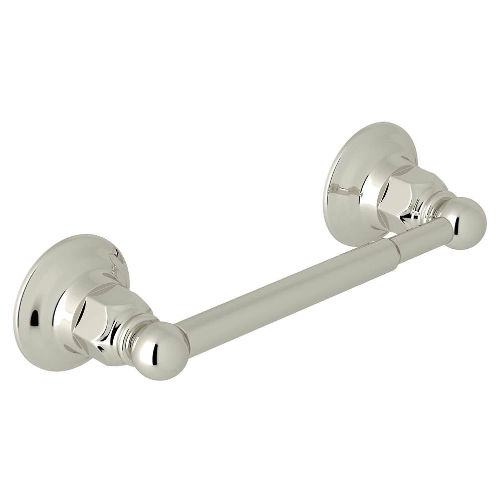 Rohl - Toilet Paper Holder With Spring Loaded Roller - Polished Nickel