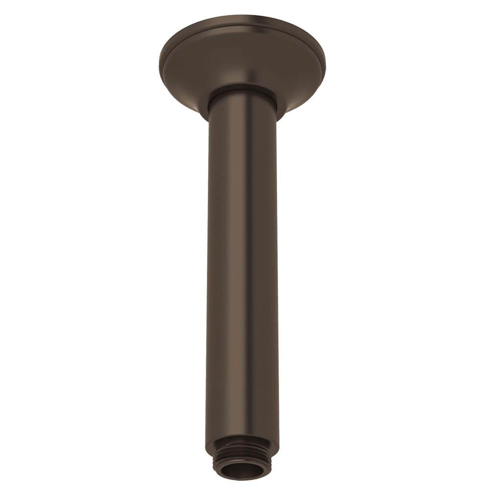 Rohl - 7'' Ceiling Mount Shower Arm - Tuscan Brass