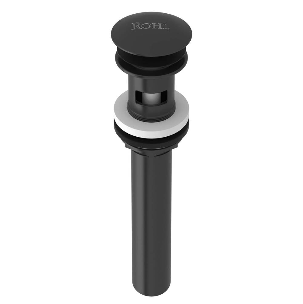 Rohl - Lavatory Universal Push Drain - Matte Black
