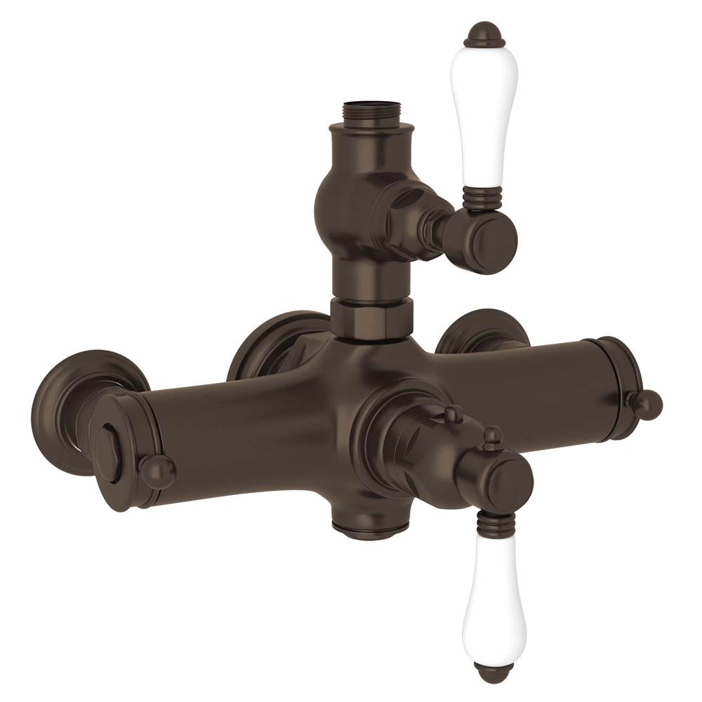 Rohl - Exposed Therm Valve With Volume and Temperature Control - Tuscan Brass