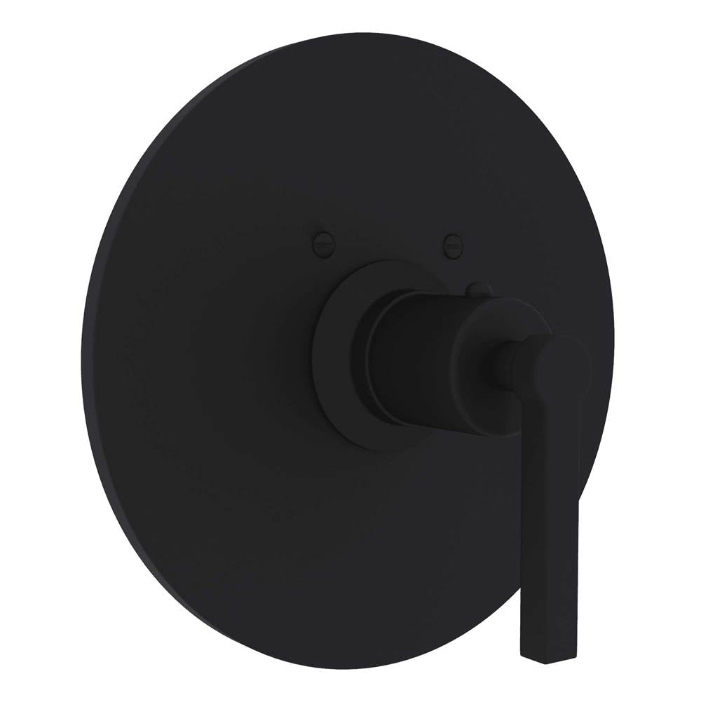 Rohl - Lombardia 3/4'' Thermostatic Trim Without Volume Control - Matte Black