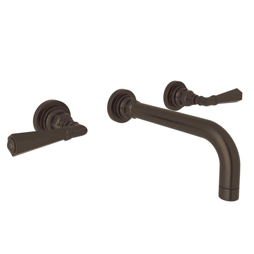 Rohl - San GiovanniE Wall Mount Lavatory Faucet Trim - Tuscan Brass