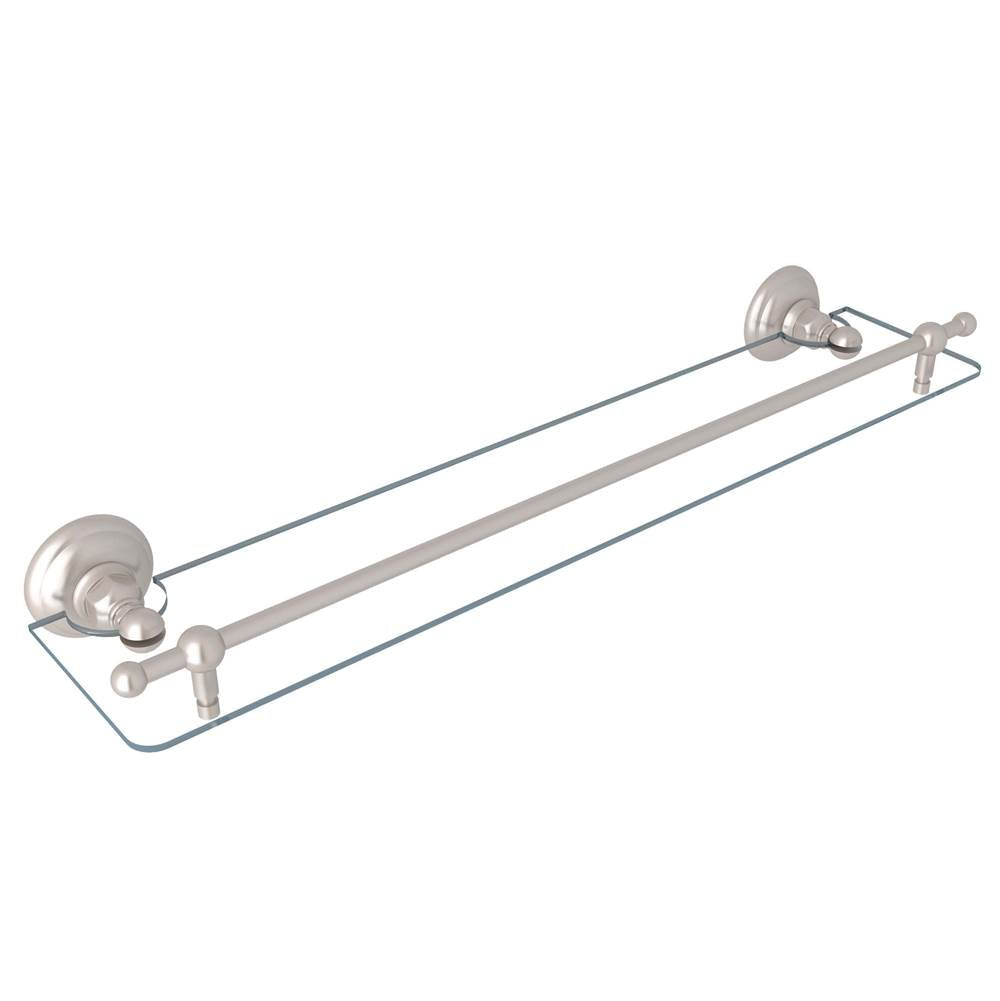 Rohl - Wall Mount Towel Shelf - Satin Nickel