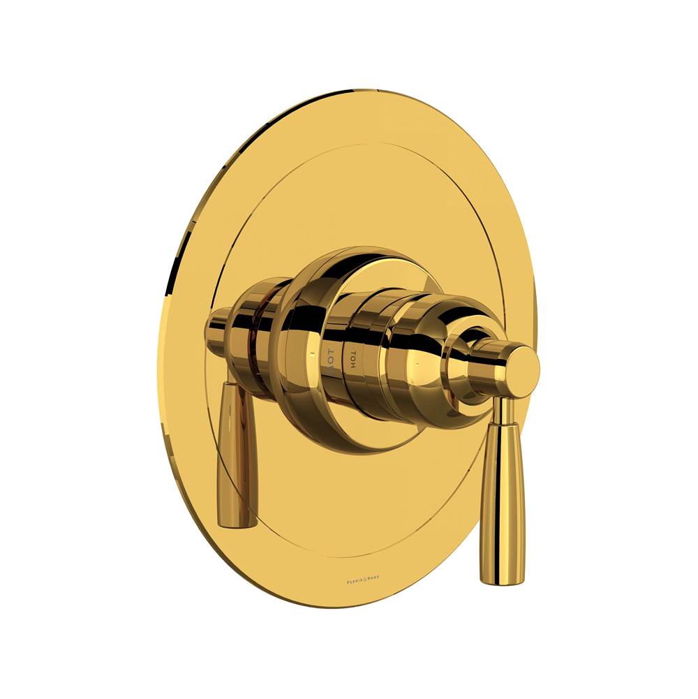 Rohl - HolbornE 1/2'' Pressure Balance Trim - Unlacquered Brass