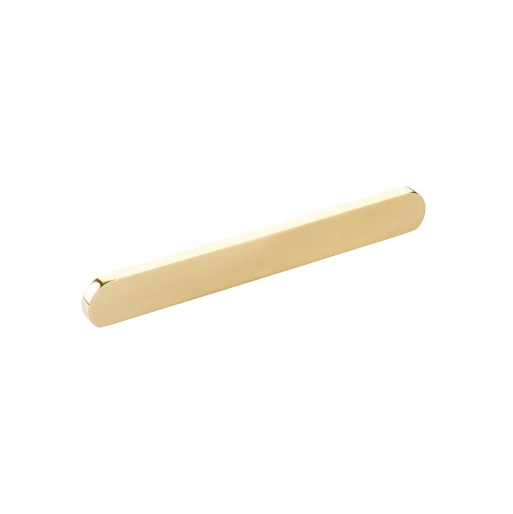 Schaub And Company - Pull, Modern Oval, Vintage Brass, 160mm and 8'' cc - Vintage Brass