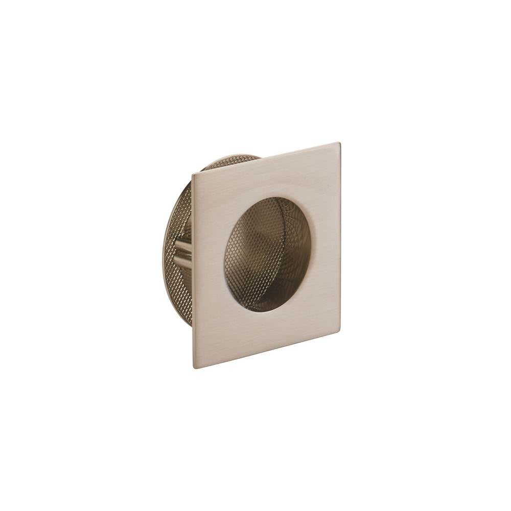 Schaub And Company - Urbano, Square Recessed Pull, Brushed Nickel, 3'' Overall - Brushed Nickel