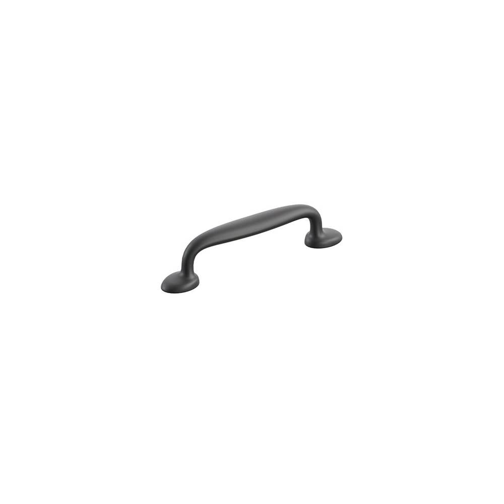 Schaub And Company - Avenue, Cabinet Pull 4'' cc, Matte Black - Matte Black