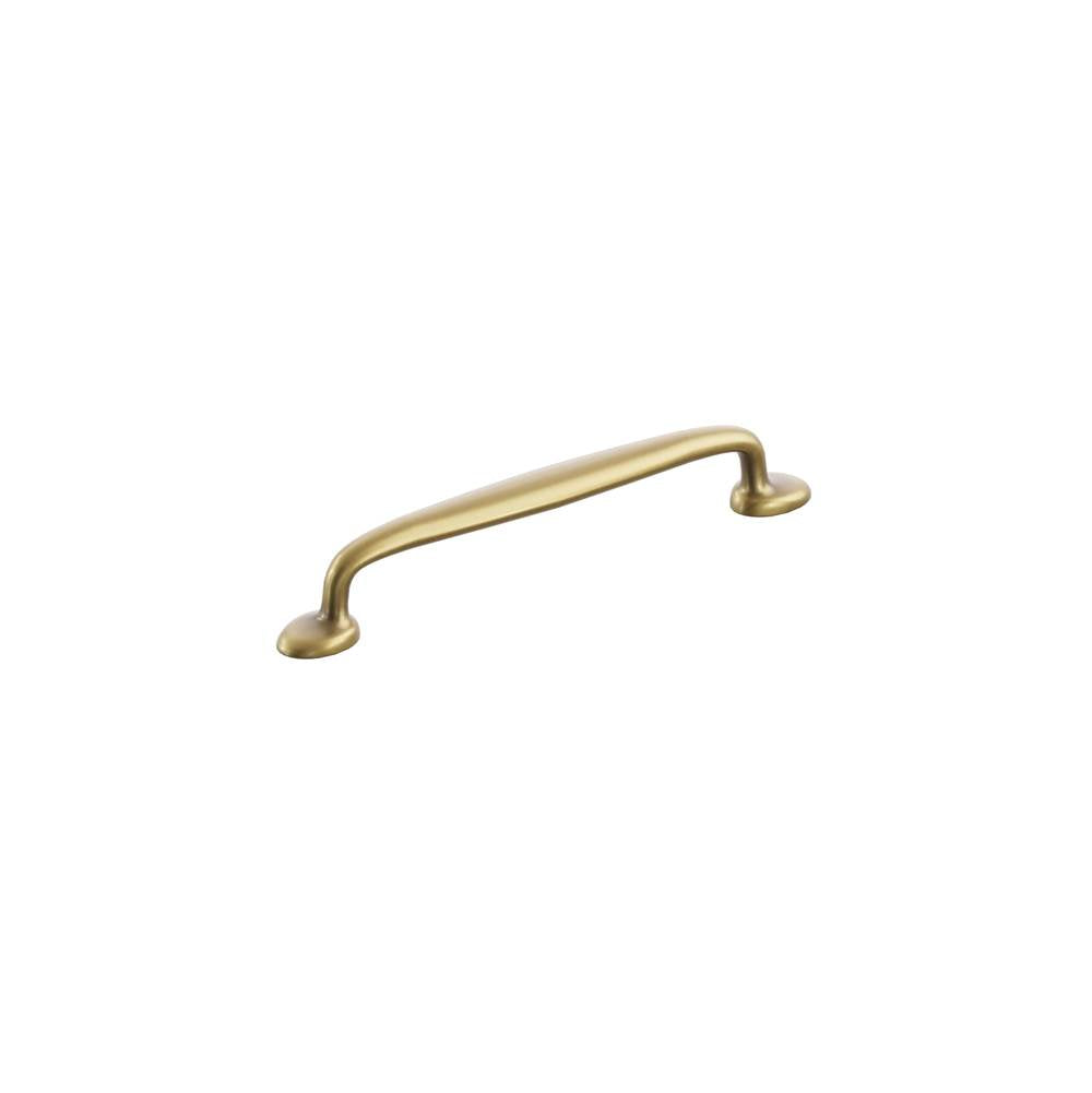 Schaub And Company - Avenue, Cabinet Pull 6'' cc, Vintage Brass - Vintage Brass