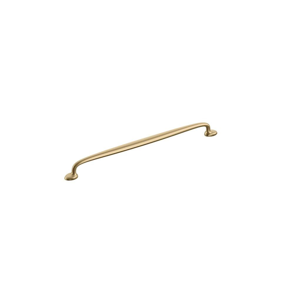Schaub And Company - Avenue, Cabinet Pull 12'' cc, Satin Brass - Satin Brass