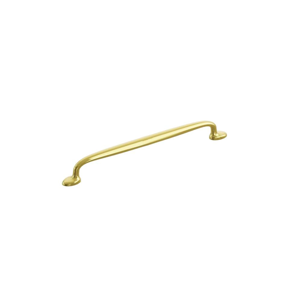 Schaub And Company - Avenue, Cabinet Appliance Pull 12'' cc, Unlacquered Brass - Unlacquered Brass