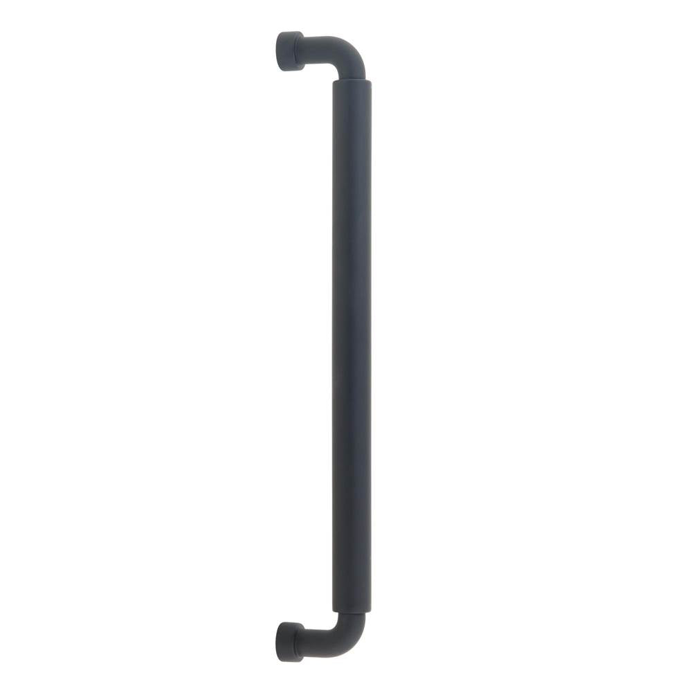Schaub And Company - NOHO, Cabinet Appliance Pull, Round, 12'' cc, Matte Black - Matte Black