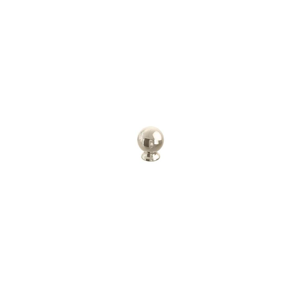 Schaub And Company - Avenue, Cabinet Knob, Round, 1-1/4'', Polished Nickel - Polished Nickel
