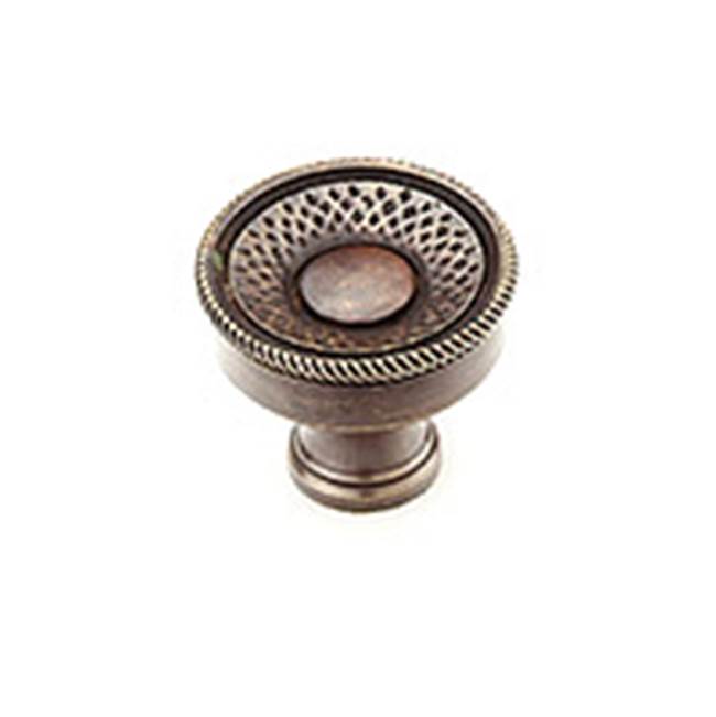 Schaub And Company - Knob, Dark Antique Bronze, 1-1/4'' dia - Dark Antique Bronze