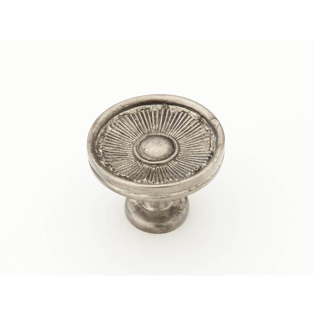 Schaub And Company - Knob, Silver Antique, 1-3/8'' dia - Silver Antique
