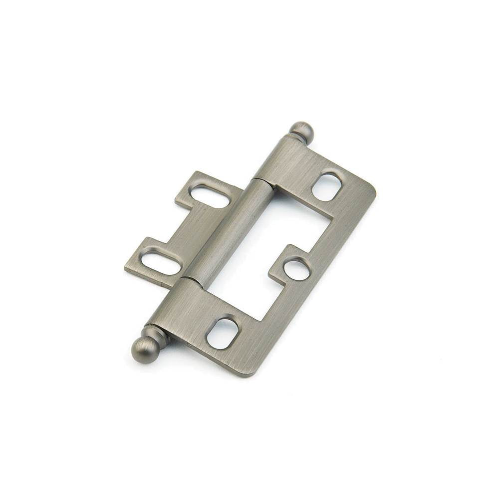 Schaub And Company - Hinge, Ball Tip Non-Mortise, Antique Nickel - Antique Nickel