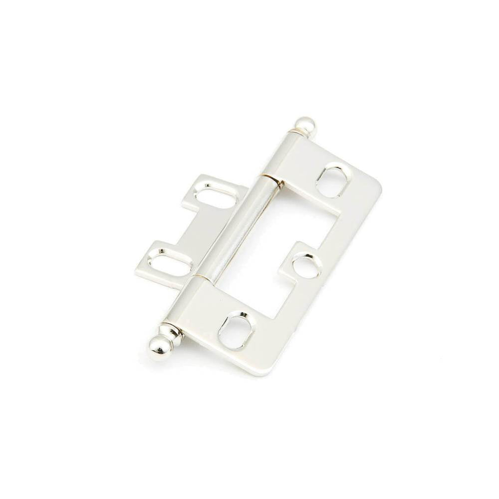 Schaub And Company - Hinge, Ball Tip Non-Mortise, Polished Nickel - Polished Nickel