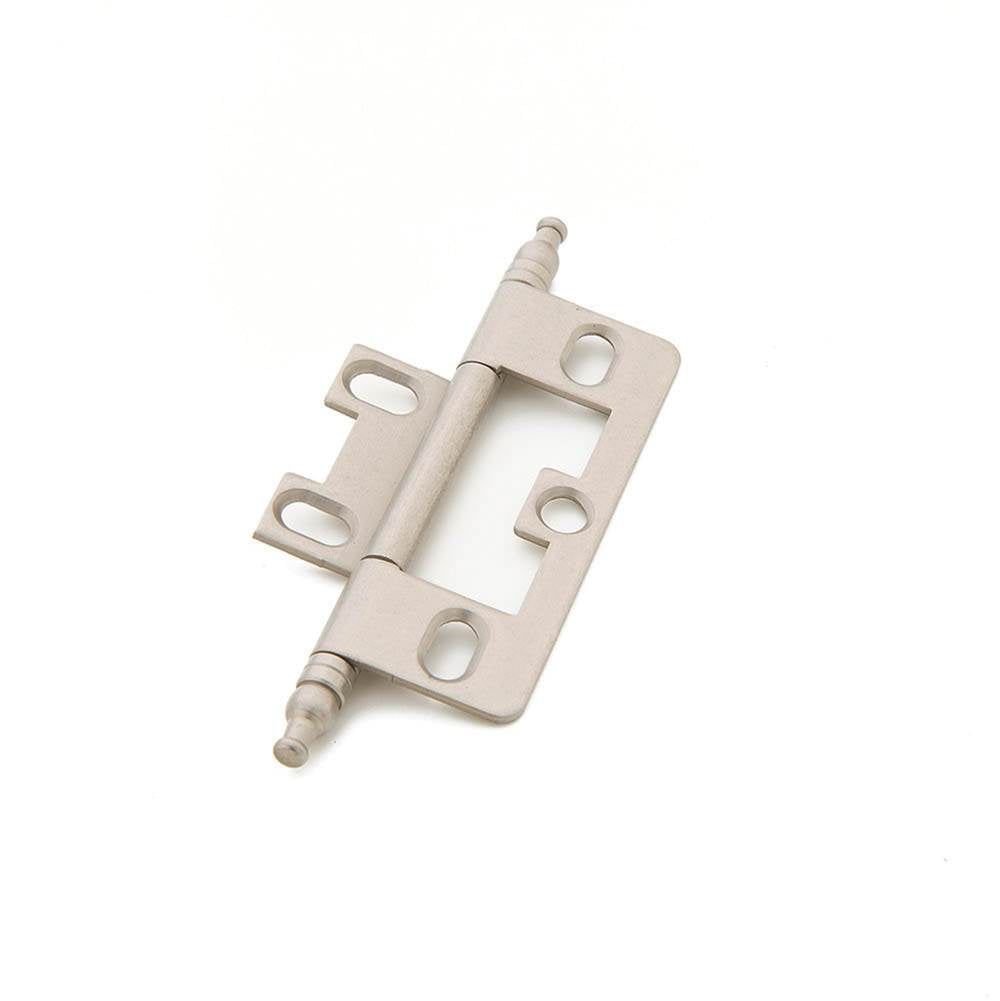 Schaub And Company - Hinge, Minaret Tip Non-Mortise, Distressed Nickel - Distressed Nickel