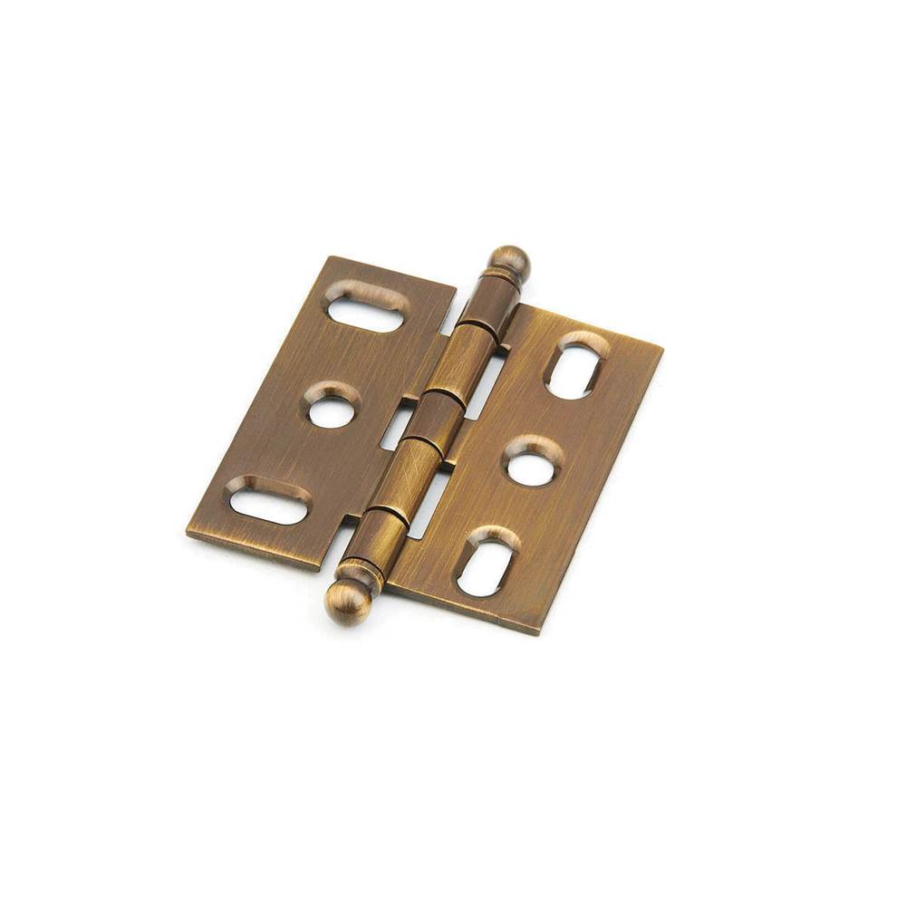 Schaub And Company - Hinge, Ball Tip Mortise, Antique Brass - Antique Brass