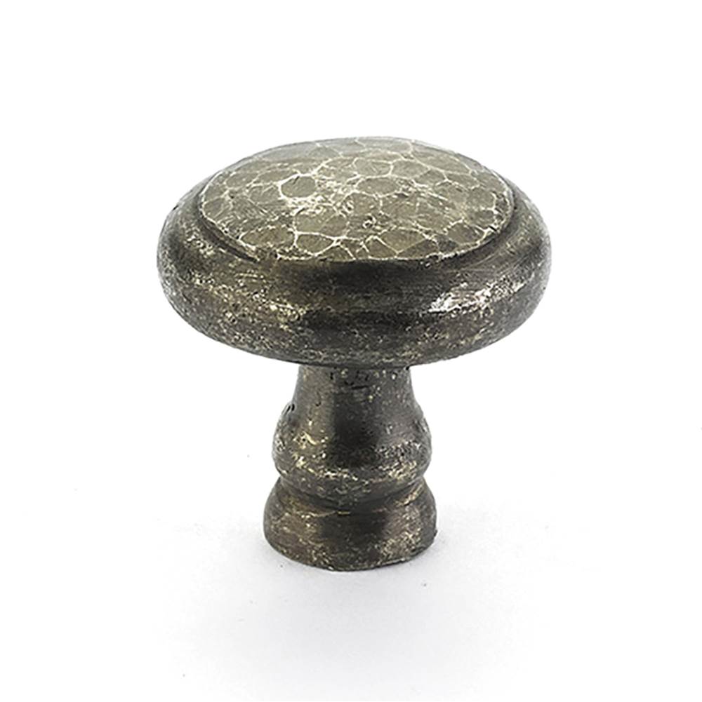 Schaub And Company - Knob, Round Dark Pewter, 1-3/8'' dia - Dark Pewter