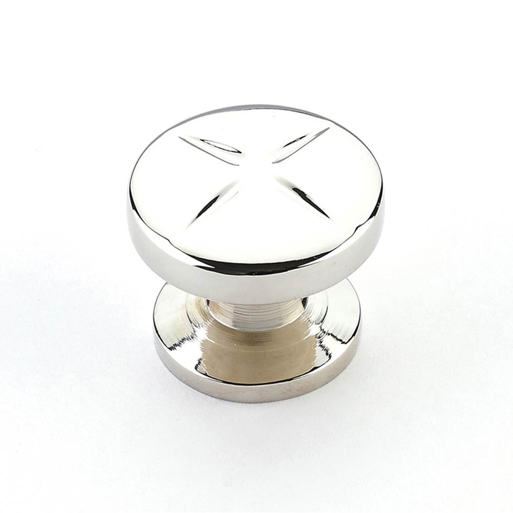Schaub And Company - Knob, Polished Nickel, 1-3/8'' dia - Polished Nickel