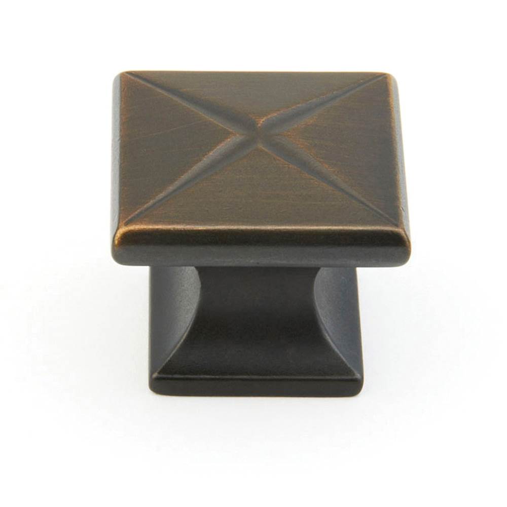 Schaub And Company - Knob, Ancient Bronze, 1-3/8'' dia - Ancient Bronze