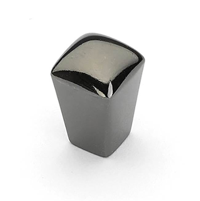 Schaub And Company - Knob, Black Chrome, 1/2'' dia - Black Chrome