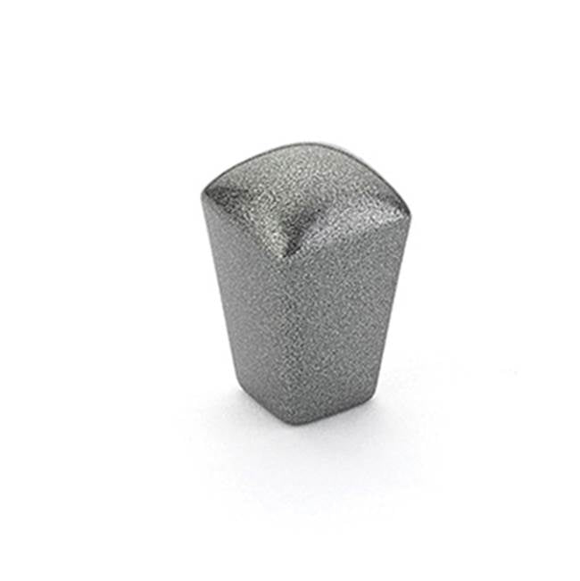 Schaub And Company - Knob, Milano Silver, 1/2'' dia - Milano Silver