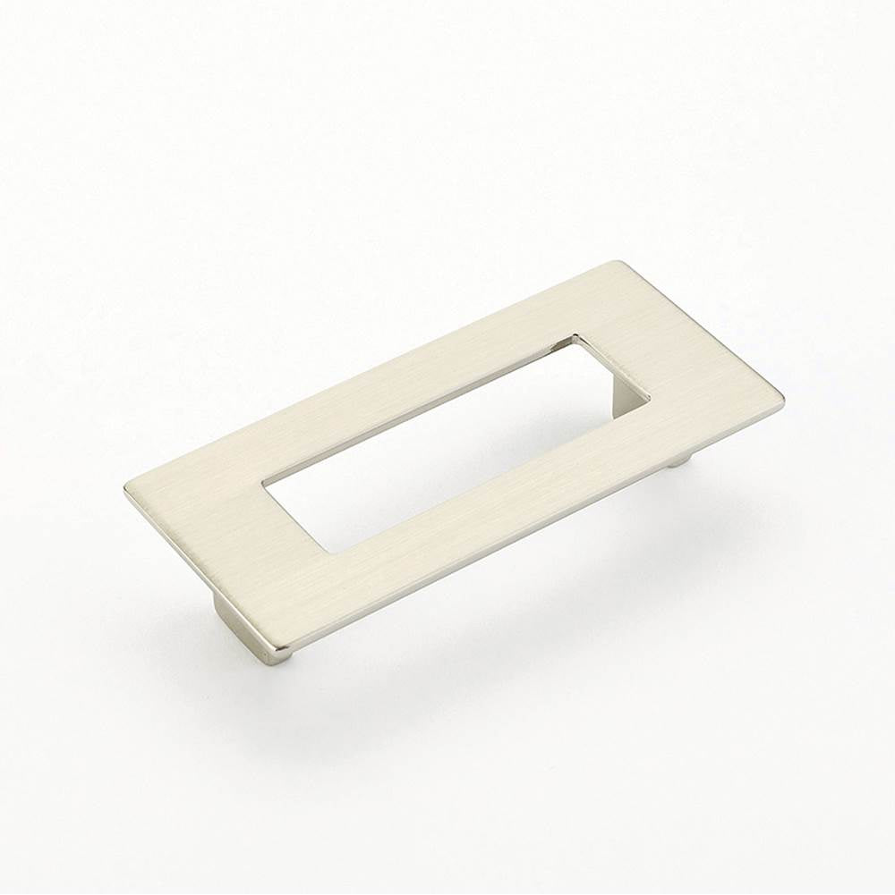 Schaub And Company - Pull, Rectangle, Satin Nickel, 96 mm cc - Satin Nickel