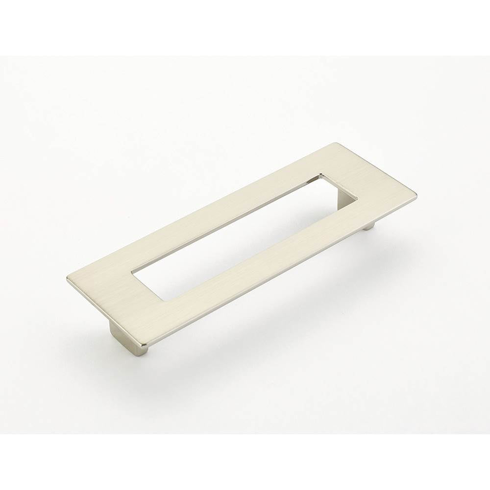 Schaub And Company - Pull, Rectangle, Satin Nickel, 128 mm cc - Satin Nickel