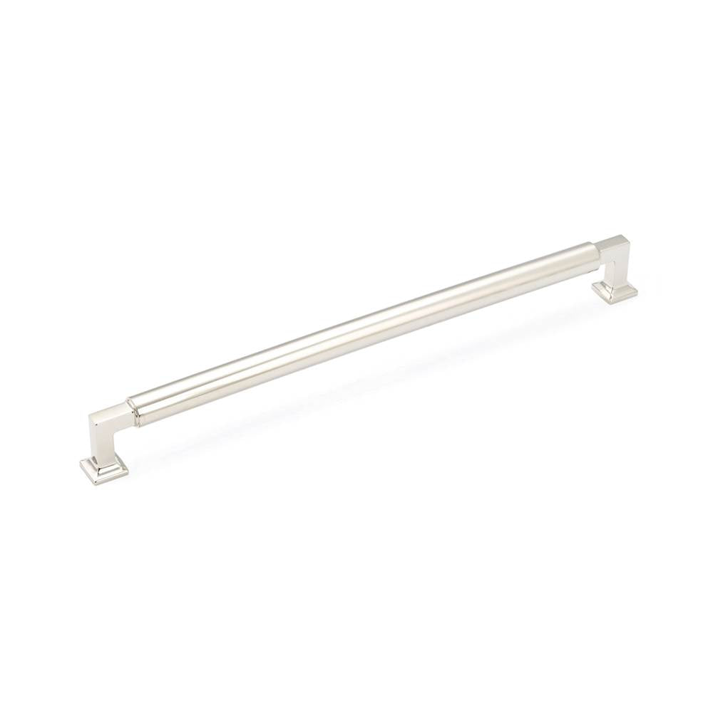 Schaub And Company - Back to Back, Appliance Pull, Polished Nickel, 15'' cc - Polished Nickel