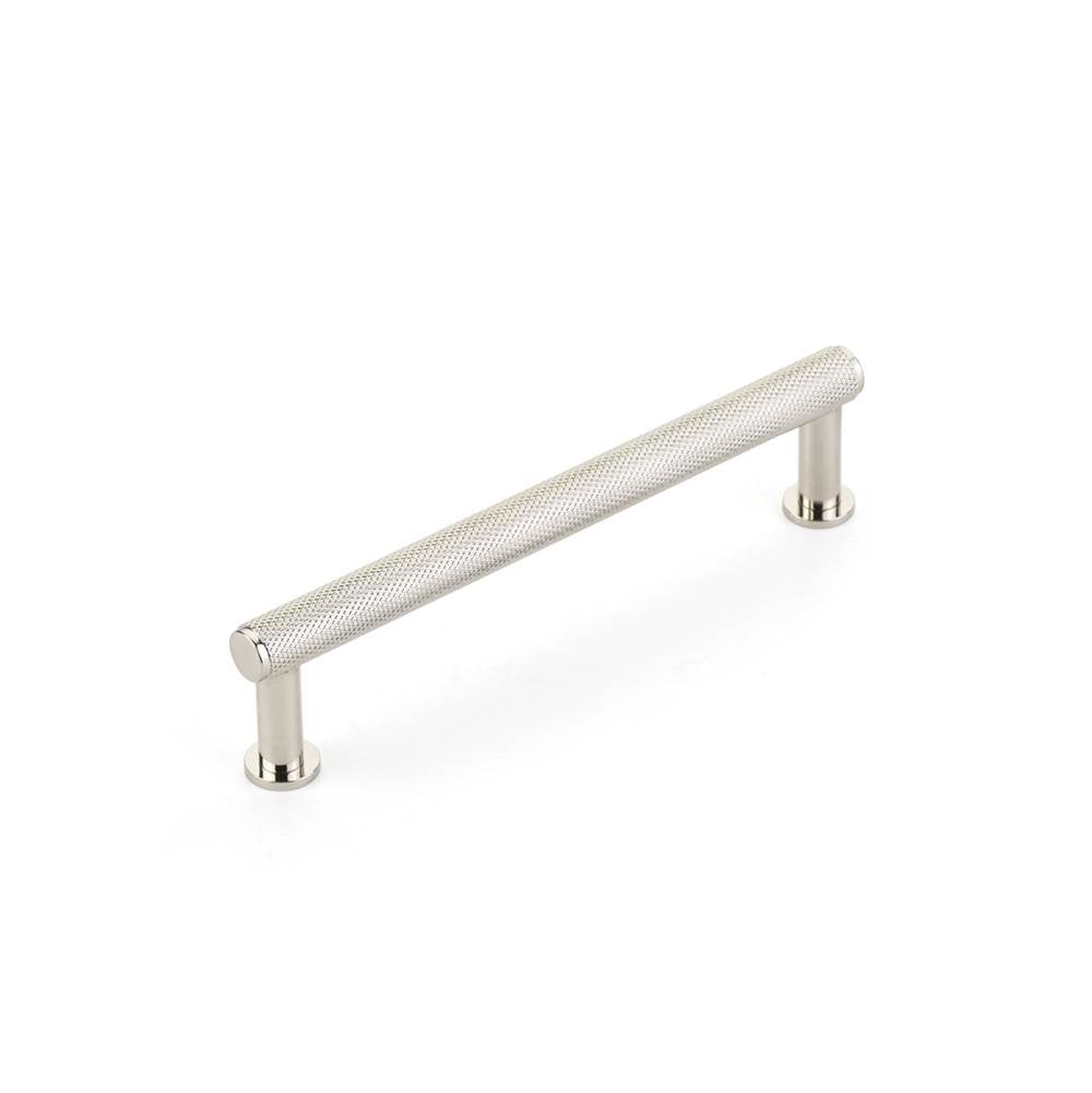Schaub And Company - Pub House, Pull, Knurled, Polished Nickel, 5'' cc - Polished Nickel