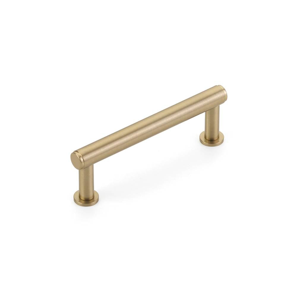 Schaub And Company - Pub House, Pull, Signature Satin Brass, 3-1/2'' cc - Signature Satin Brass