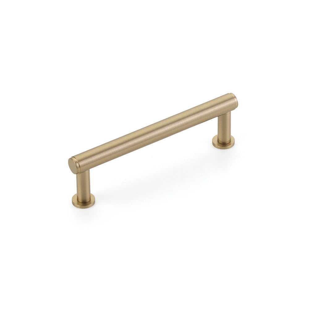 Schaub And Company - Pub House, Pull, Signature Satin Brass, 4'' cc - Signature Satin Brass