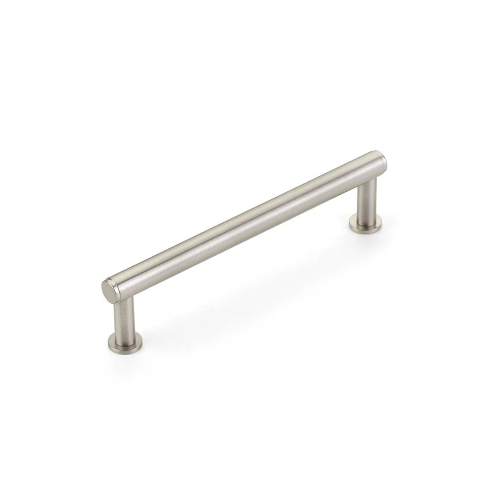 Schaub And Company - Pub House, Pull, Brushed Nickel, 5'' cc - Brushed Nickel
