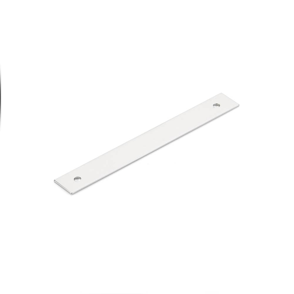 Schaub And Company - Pub House, Backplate for Pull, Polished Chrome, 5'' cc - Polished Chrome
