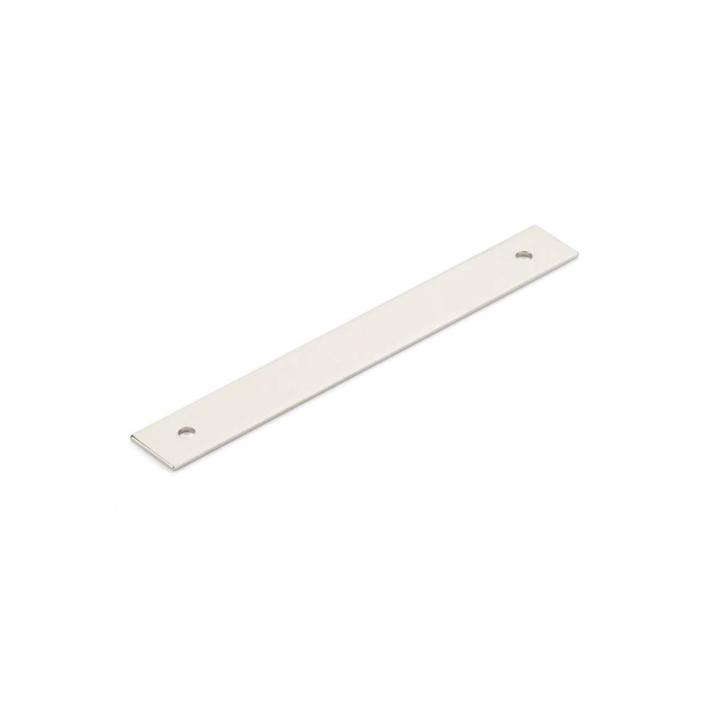 Schaub And Company - Pub House, Backplate for Pull, Polished Nickel, 5'' cc - Polished Nickel