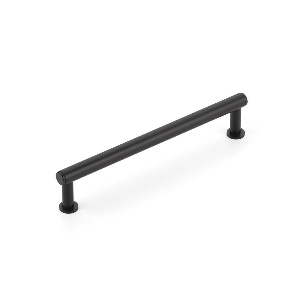 Schaub And Company - Pub House, Pull, Matte Black, 6'' cc - Matte Black